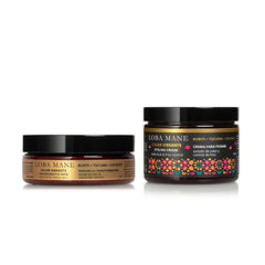 Loba Mane Treat & Style Duo – 5 oz Mask + 6 oz Cream