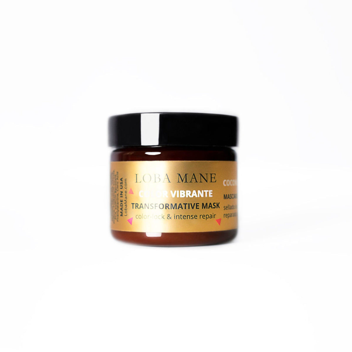 Genuine Loba Mane Transformative Mask jar, 2 oz travel size